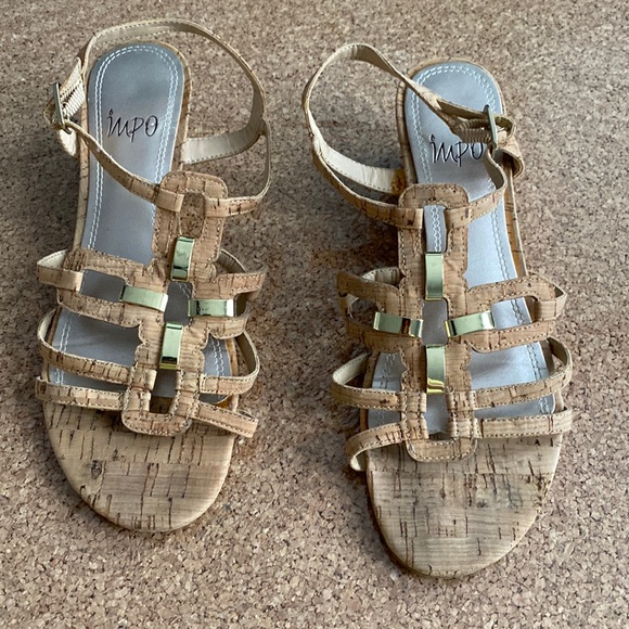 Natural Cork Upper Sandals - Picture 4 of 8
